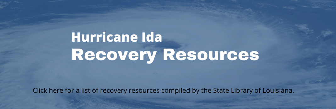 Recovery Resources – Hurricane Ida