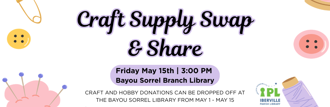 Craft Supply Swap & Share